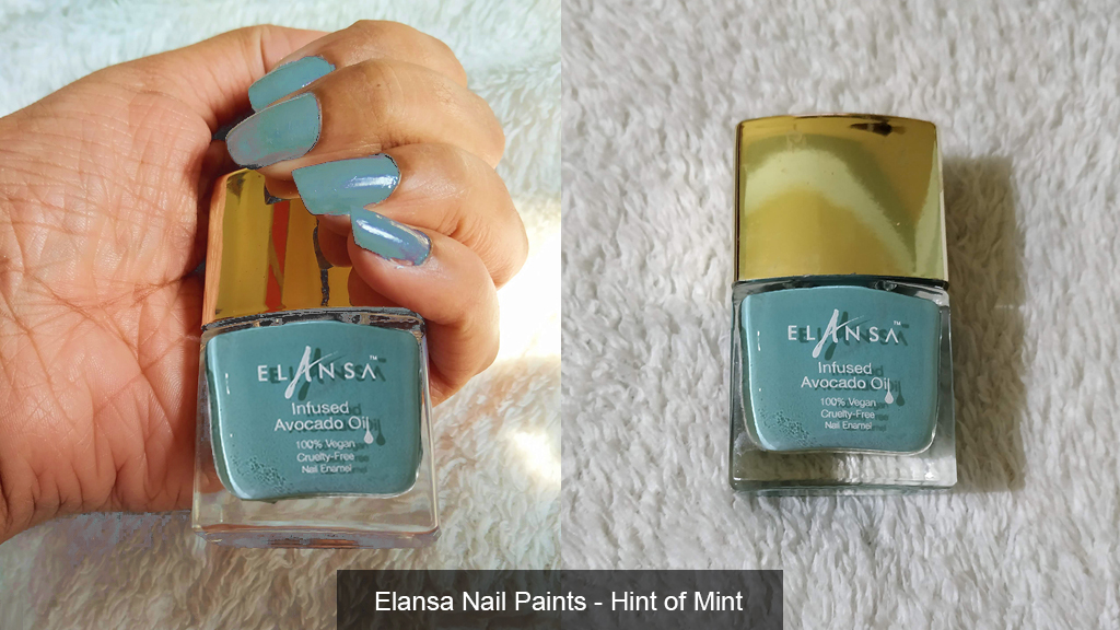 Elansa Nail Paints – Hint of Mint