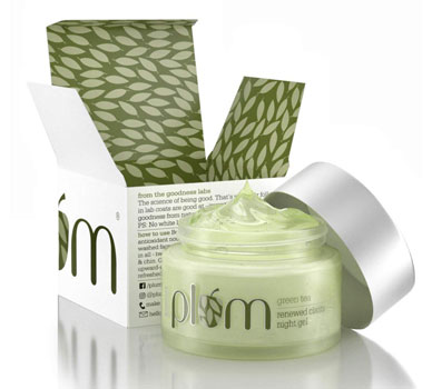 Oily Skin Care : Plum green tea renewed clarity night gel