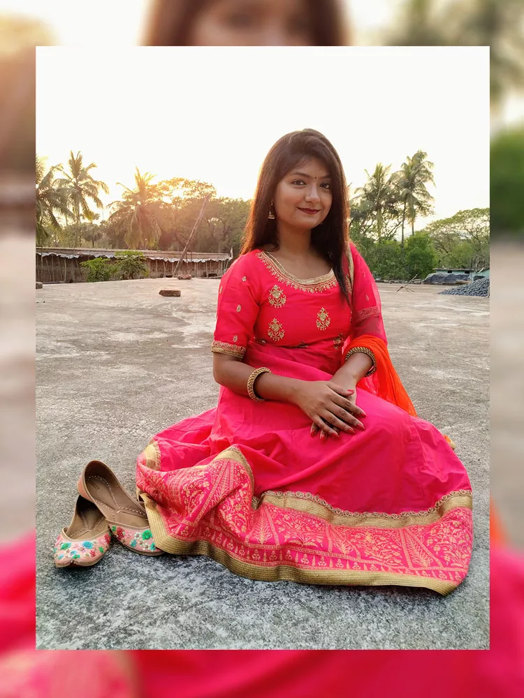 In nature, light creates it's own colour.