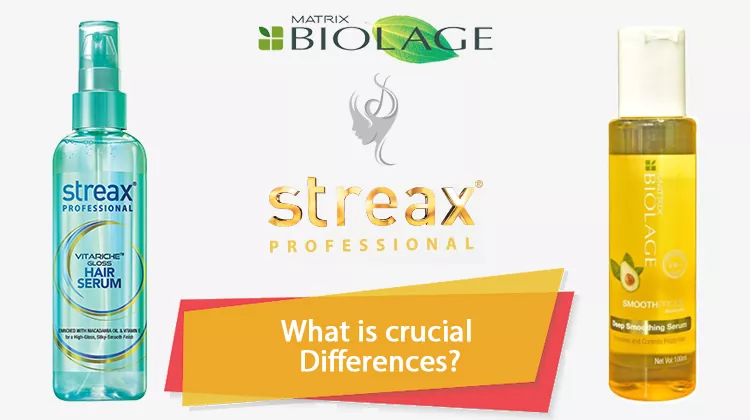Streax Hair Serum VS Matrix Biolage Smoothing Serum